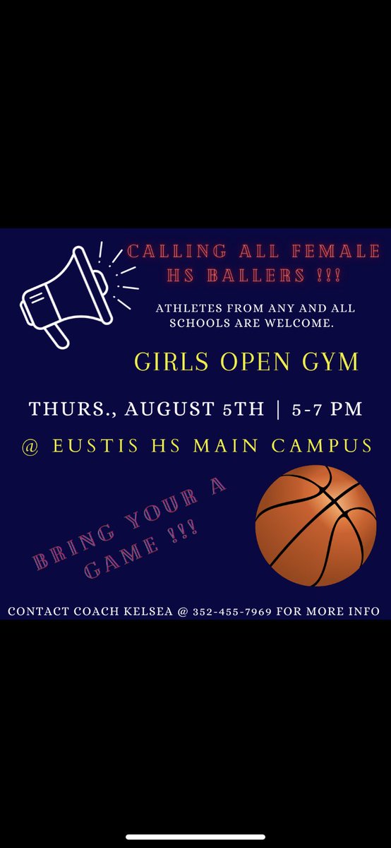Calling out ALL players!! Come out, show out, and fun competition 🏀!!!