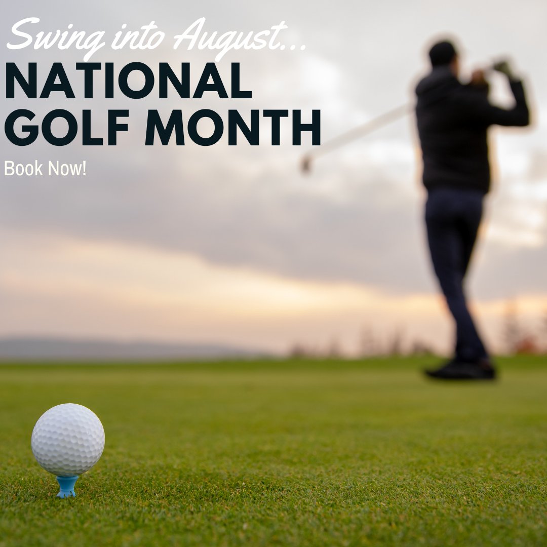 RidgeviewGC's tweet photo. It's almost August already? At least it's National Golf Month! Be sure to book your next tee time online https://t.co/kz0t1Msqam https://t.co/lCzp9yzJlt