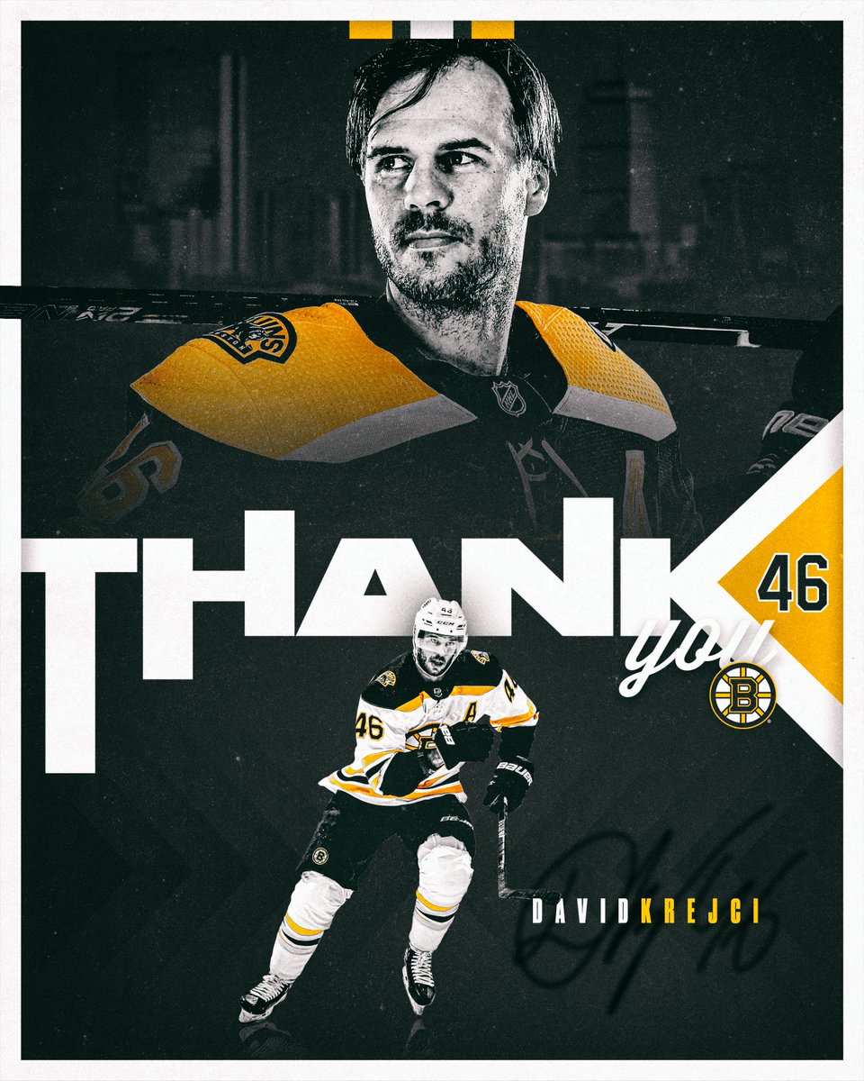 15 seasons.
730 points.
962 games.
Two postseason scoring titles.
The Stanley Cup.

We can’t thank you enough, Krech, for all you have done for our team and our city.

We wish you and your family all the best.