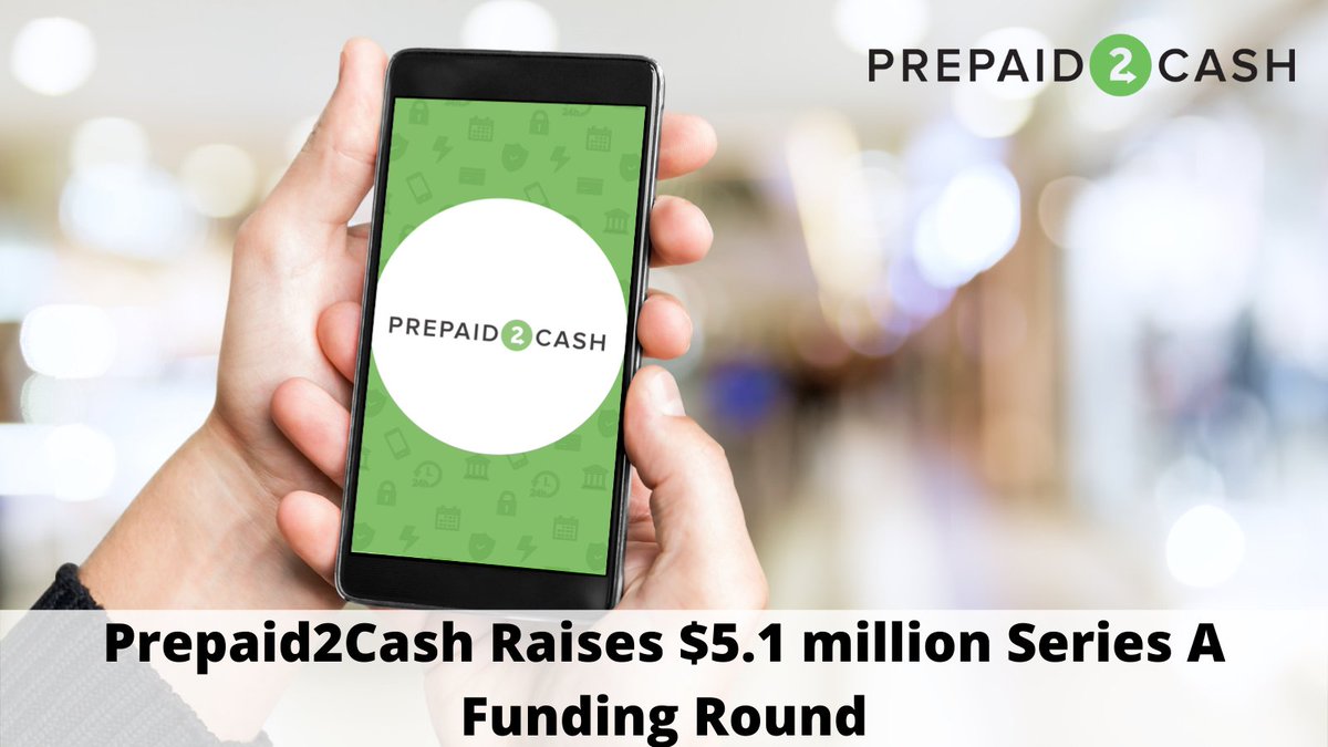 Exciting Announcement: Prepaid2Cash Raises $5.1 million Series A Funding Round led by Benson Capital Partners and Relevance Ventures! prn.to/3fafjU8 

#prepaid2cash #fintech #money #personalfinance #cashisking #giftcard #prepaidcard #cash #fastcash #app #bitcoin