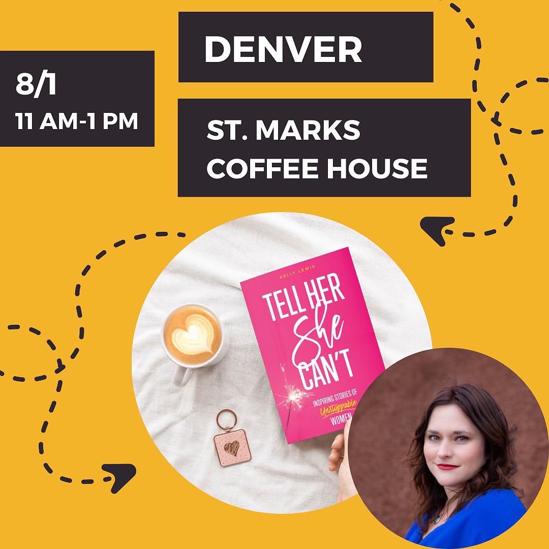 GoGirlGuides's tweet photo. DENVER! Coming atcha on a cross country book tour. Grab a copy of my new book Tell Her She Can’t and get it signed! #denver #events #booktour #authorsoftwitter https://t.co/Cjl1crkGGr