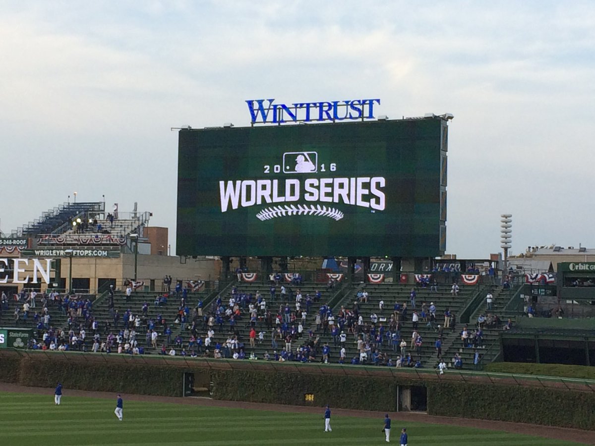 lerabwade's tweet photo. Today was a sad day.  I’ll never forget the joy of Rizzo, KB,  and Javy. Thank you all and best of luck. Forever a fan. https://t.co/tZJFk6iXjt