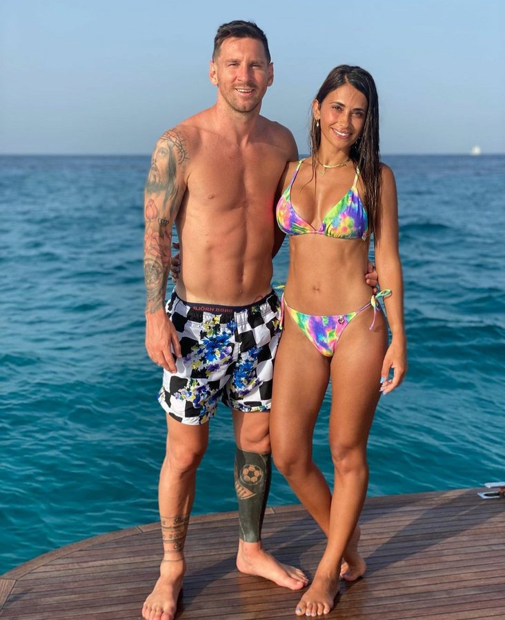 Celebrity Lionel Messi Body Type One & Antonela Roccuzzo