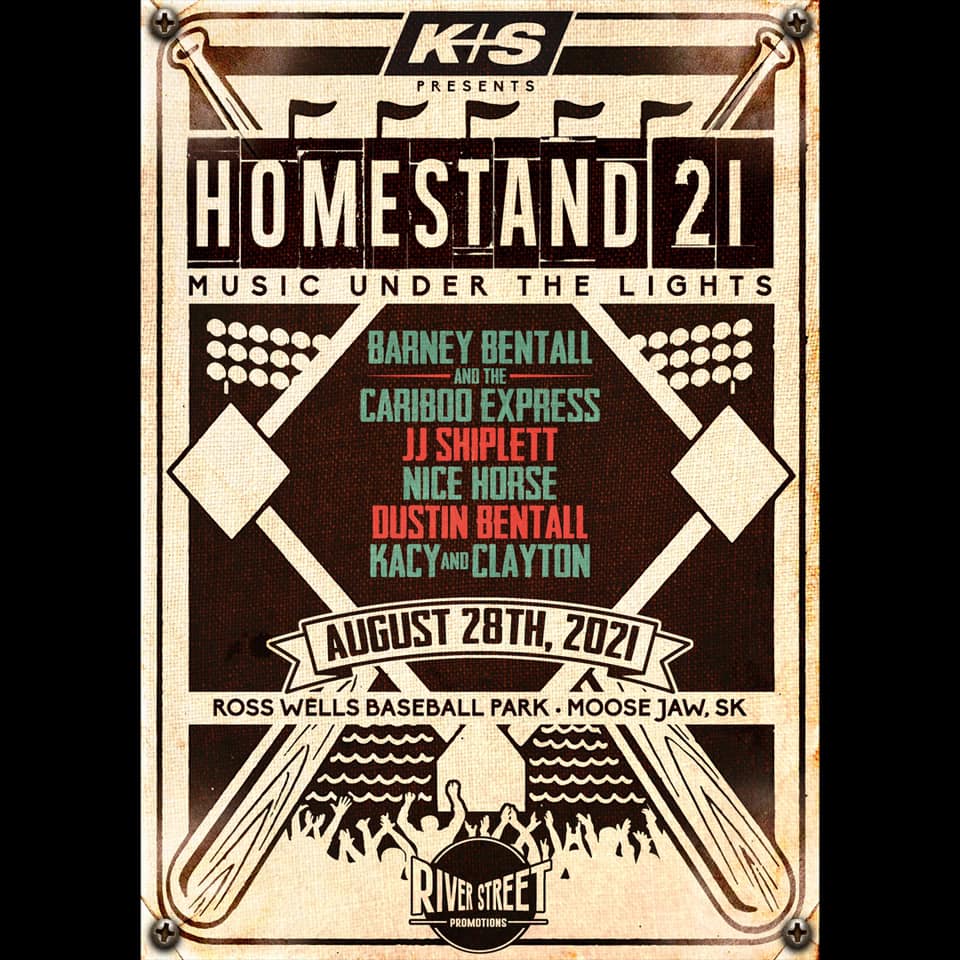 Homestand '21 will be taking over Ross Wells Park in Moose Jaw on August 28th! Tickets are on sale now! 

For more information or to purchase tickets, visit moosejawculture.ca or stop by the Moose Jaw Cultural Centre Box Office.
