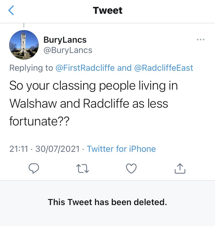 Radcliffe First tweet media