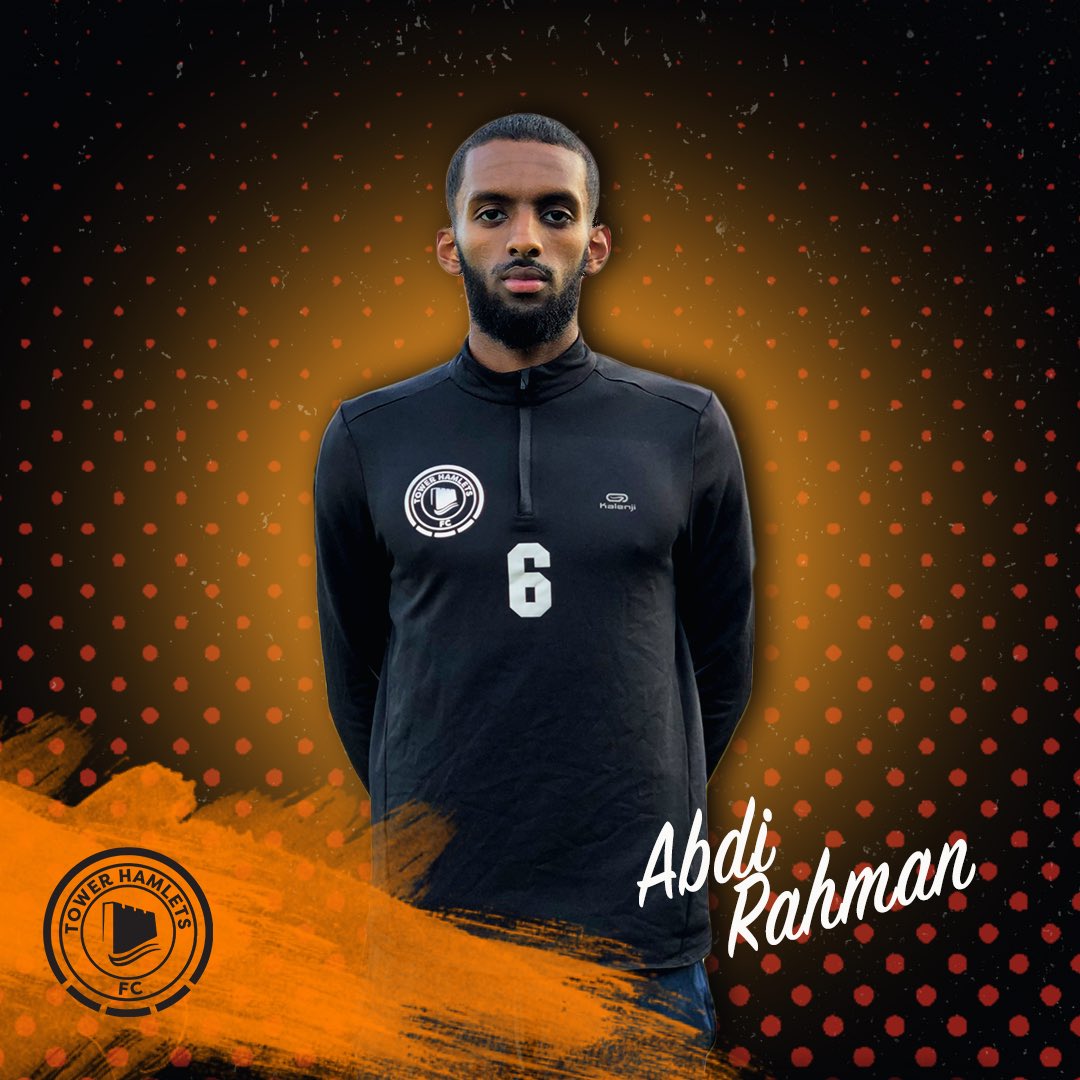 TowerHamletsFC's tweet photo. 🟠Meet The Squad⚫️
▪️Name: Tola Odedoyin
▪️Position: CB
▪️Number: 5
▪️Name: Abdirahman Abdi
▪️Position: Midfielder
▪️Number: 6
▪️Name: Javaan Campbell
▪️Position: Attacker
▪️Number: 7
▪️Name: Tyler Hinds
▪️Position: Midfielder
▪️Number: 8
#towerhamletsfc #hamlets #scefl https://t.co/KeRIhID2k5