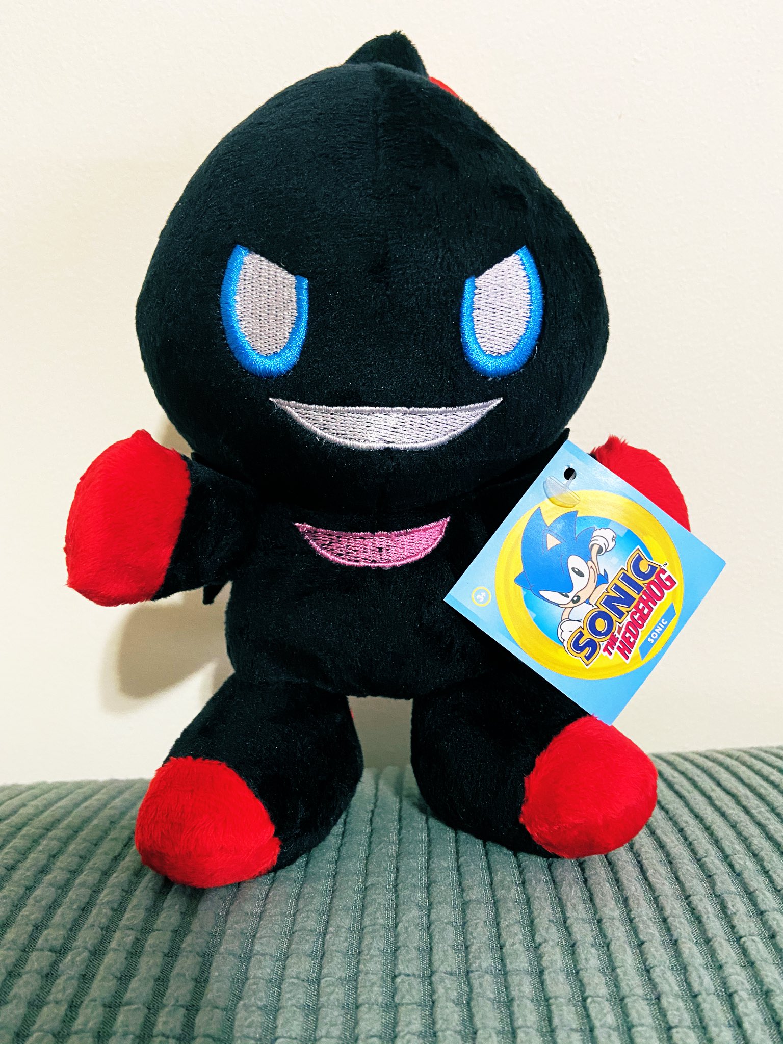 PLUSH Dark Chao from Sonic the Hedgehog 8