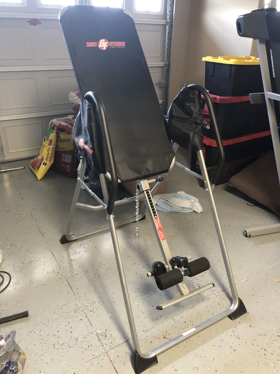 hog_wheeler's tweet image. Apparently they’ve made torture devices to imitate what a store and ignore merchandiser feels like when there’s no carry. 

This was in my parents’ garage. 

#inversiontable