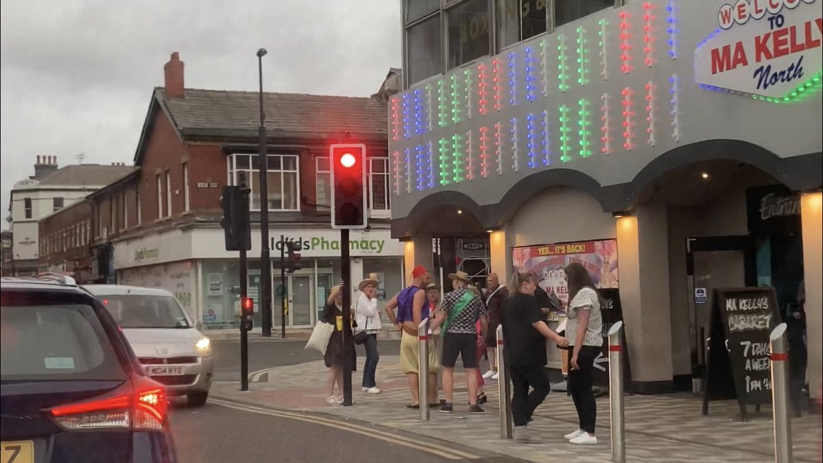Busy Friday in Blackpool!