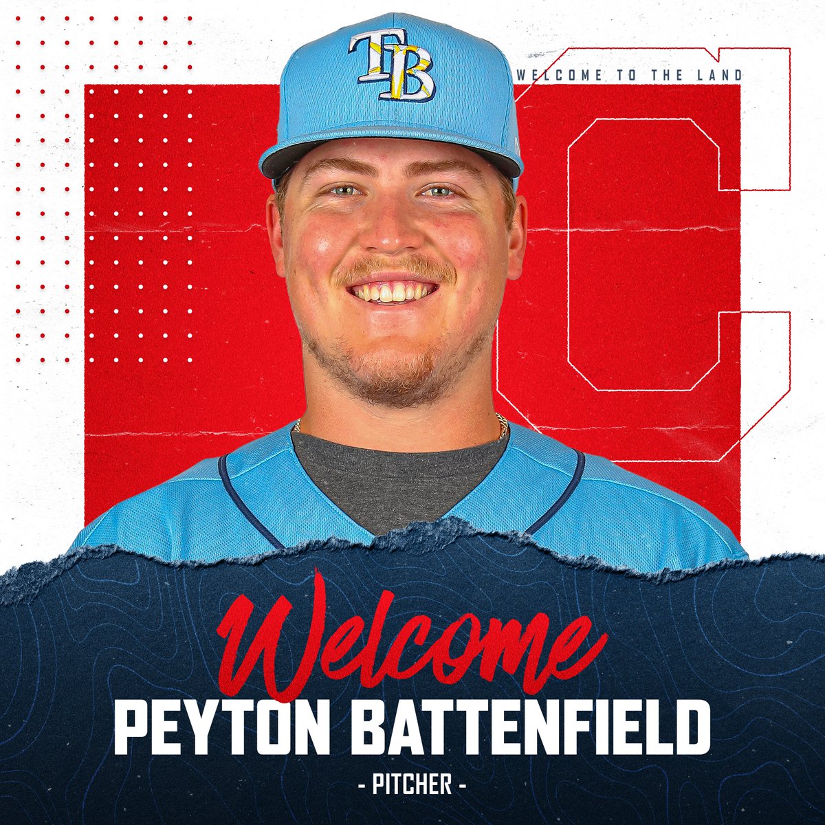 We have acquired RHP Peyton Battenfield from the Tampa Bay Rays in exchange for OF Jordan Luplow and RHP DJ Johnson.

Battenfield ranks as Tampa Bay’s 29th best prospect in a deep farm system. He owns a career 1.94 ERA in the Minors.

Welcome to Cleveland, Peyton!