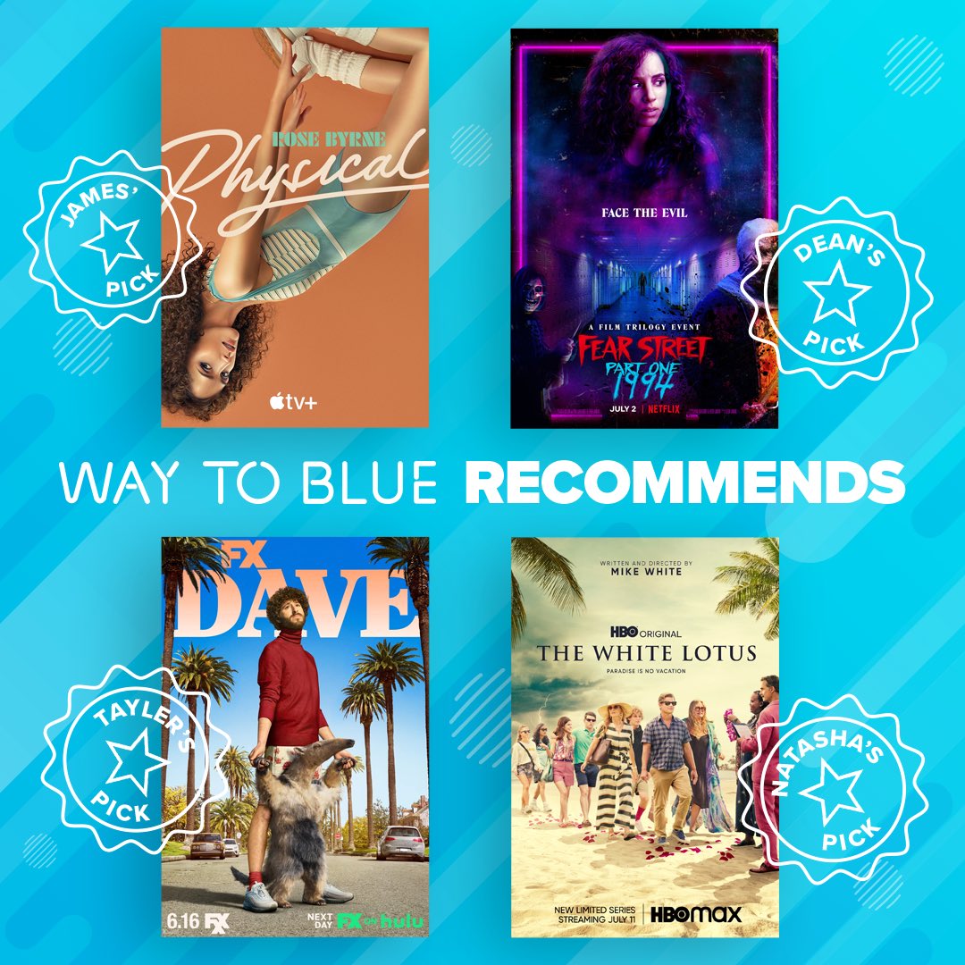 We’ve got the perfect weekend planned out for you! Take a peak at our watch guide! 👀 #weekendvibes #binge