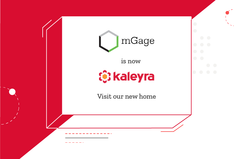 We are delighted to share the news that mGage is now @Kaleyra! Be sure to follow us over on our new page to stay up to date on the latest industry news, insights, and upcoming events. #mobile #messaging