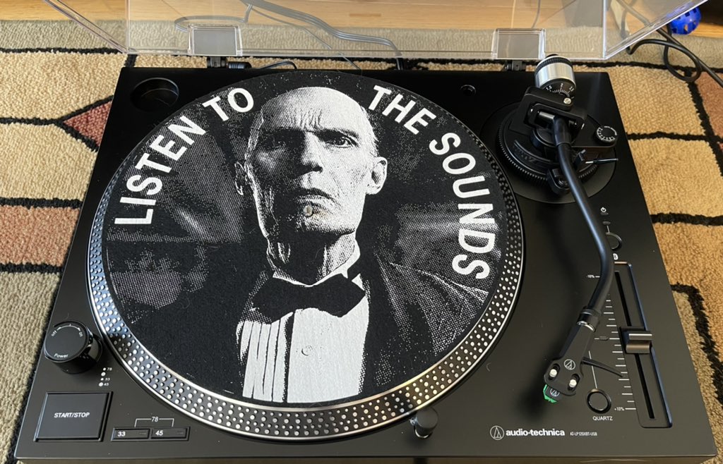 Happy Birthday to Carel Struycken from my new turntable! 