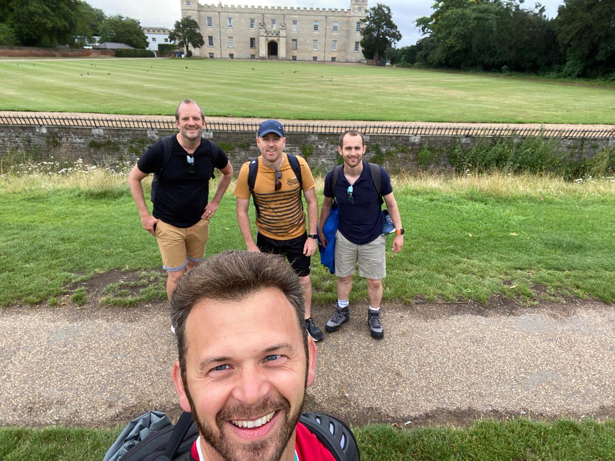 ethelbertrd's tweet photo. Well done to our Dads for completing day 2 of their challenge. Today has been tough for them. They got wet in the rain, and are in a lot of pain but are still smiling! They have walked 66 miles so far!
Please keep giving, liking and sharing….. 📱 
https://t.co/7h7udJxFA0 💜💛 https://t.co/1Hwqst7XZy