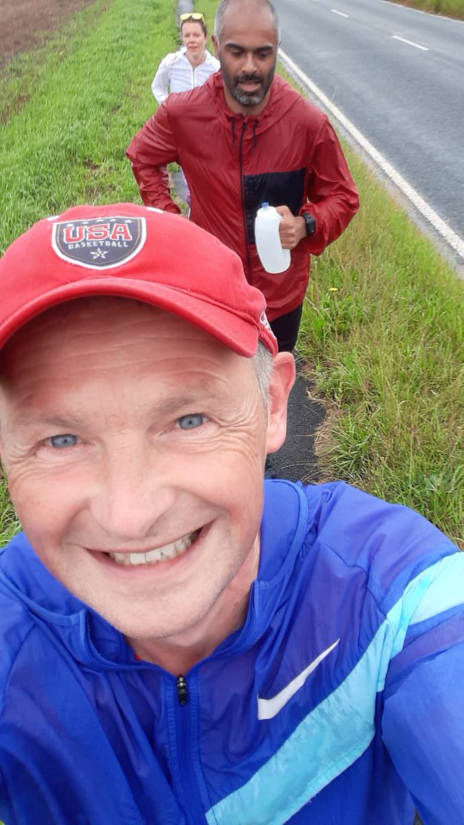 andy5000miles's tweet photo. Such a thrill to #run with legend / warrior @NatJackson52 from @TotallyRunable today, 13 miles as part of her #RunningYorkshire challenge - she's #running injured on guts, adrenaline and bloody-mindedness and I'm really proud of her! https://t.co/AYbm2XFgbb