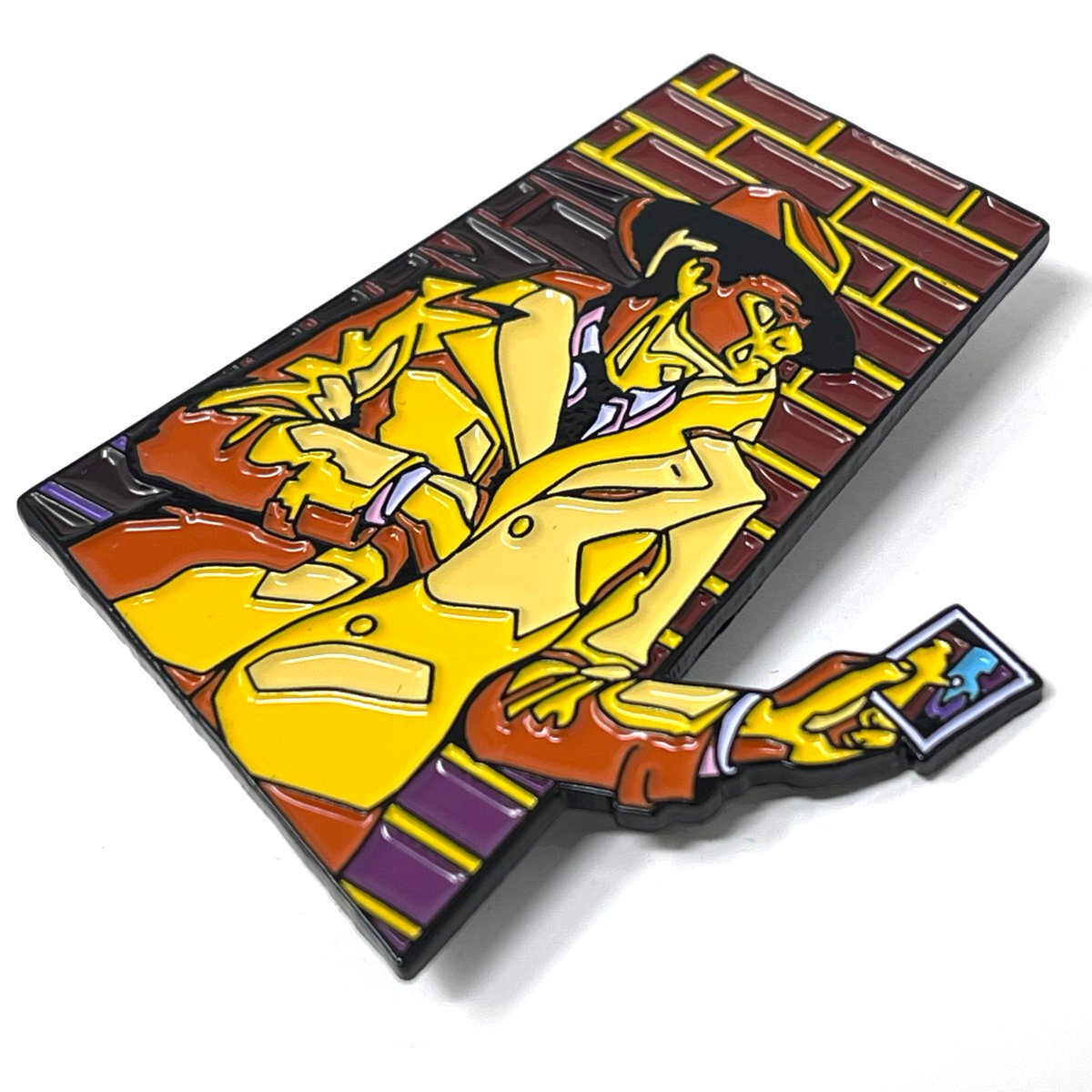 New release: Deja Vu for NES, box art design, 1.75” enamel pin and magnet. Available here: etsy.me/376NMia

#DejaVuNES #DejaVu #NES #MacVenture #AceHarding #gamepin #enamelpin #enamelpins #retrogamer #retrogames #retrogaming #gamer