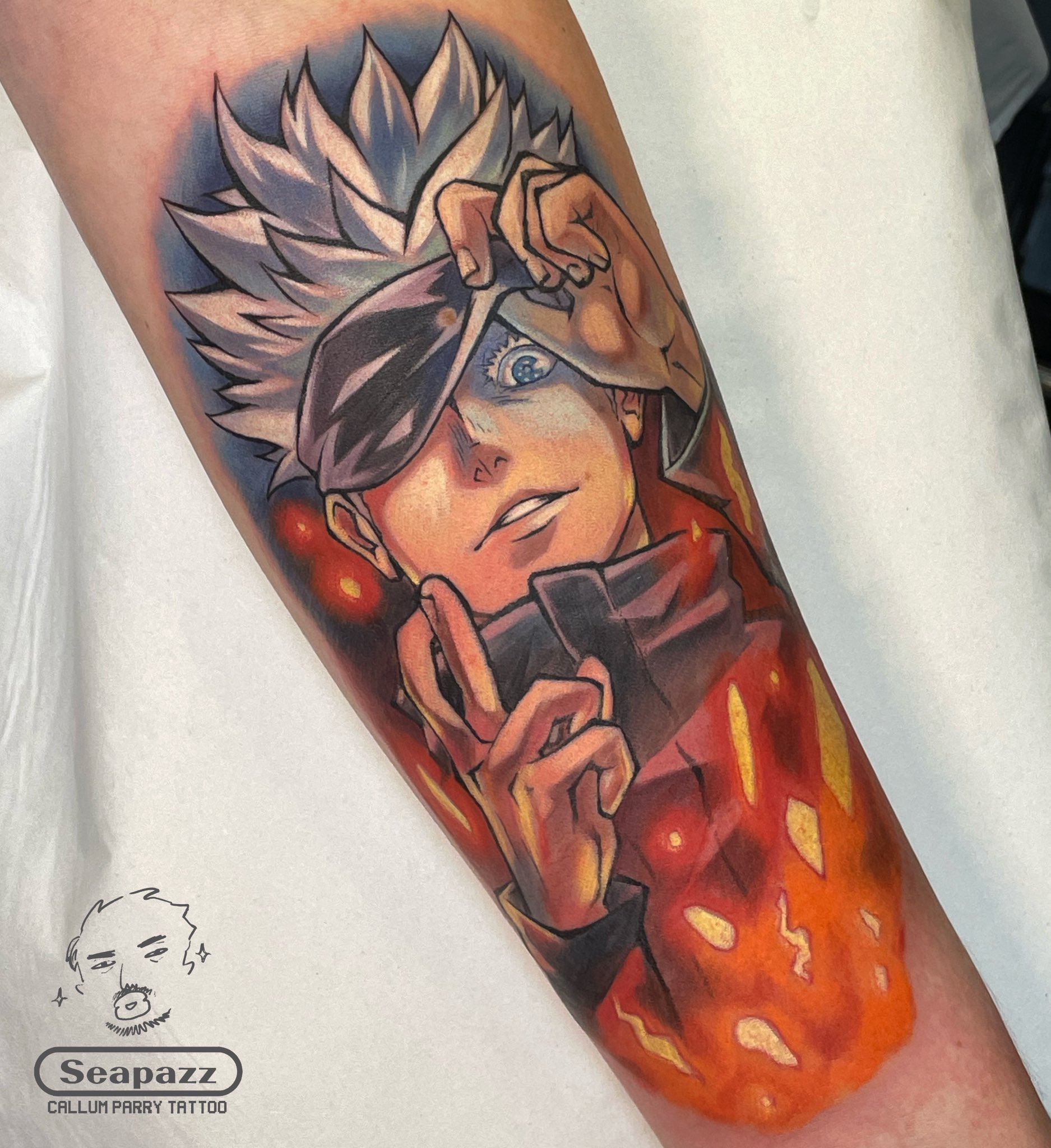 Satoru Gojo  Jujutsu Kaisen 呪術廻戦  Lucky You Tattoo  Facebook