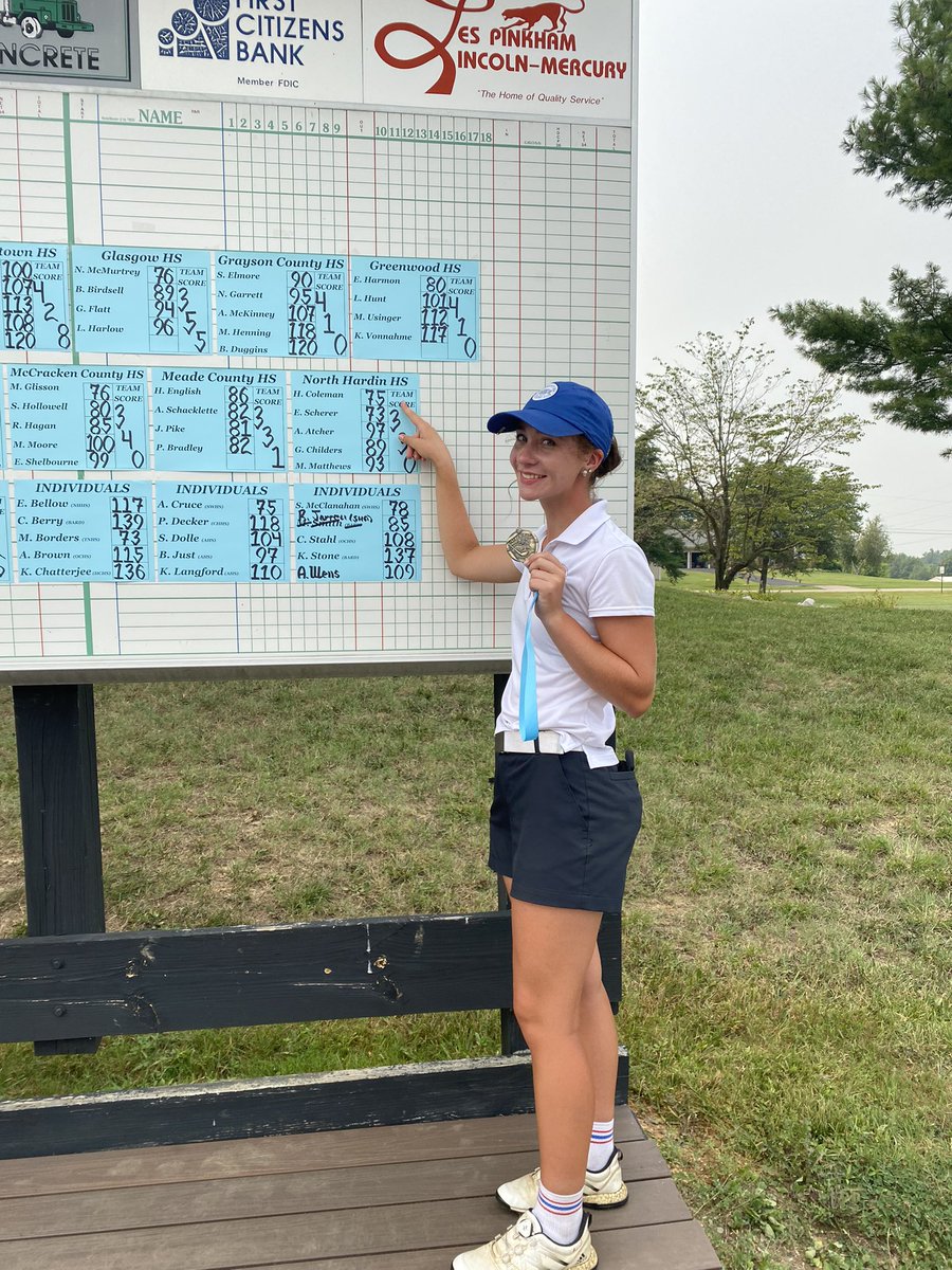 Congrats to my girl <a href="/haileyecgolf/">Hailey Coleman</a> on her top-5 finish and score of 75 today in the CHHS Lady Bruin Invitational. Good start to the 2021 High School season! #TGAECC #tgatakeover #resultsrecruit
