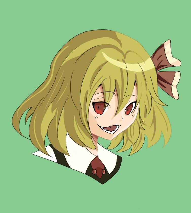 Rumia from Touhou. I've been drawing too much Touhou lately. #touhou