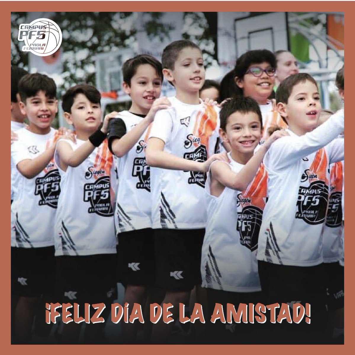 CampusPF5's tweet photo. "Un amigo es lo más valioso que puedes tener”
¡Feliz Día de la Amistad! 🤗🏀
#InternationalFriendshipDay #Diadelaamistad #CampusPF5 #RfGroup https://t.co/RVEQQGvb8o