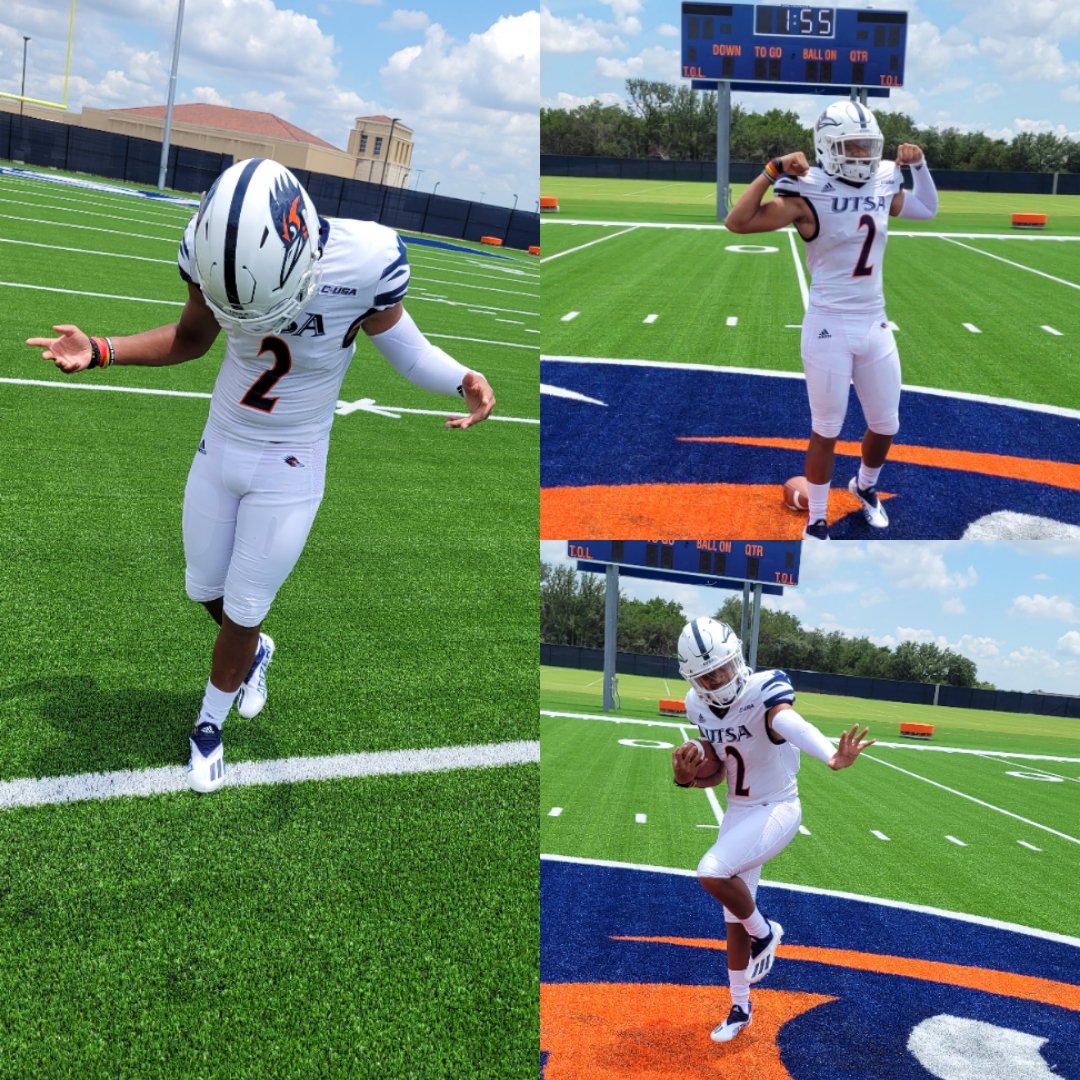 CJIrving4's tweet photo. Thank You @UTSAFTBL @HunterRittimann For The Great Unofficial Vist The Race Building Is  Amazing I Can't Wait Until Next Time. #BirdsUp https://t.co/KpkPAmzWJo