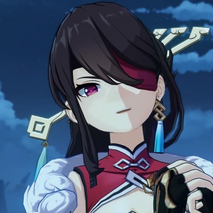 urfavmoonlesbo's tweet image. beidou from genshin impact is a moon lesbian !!