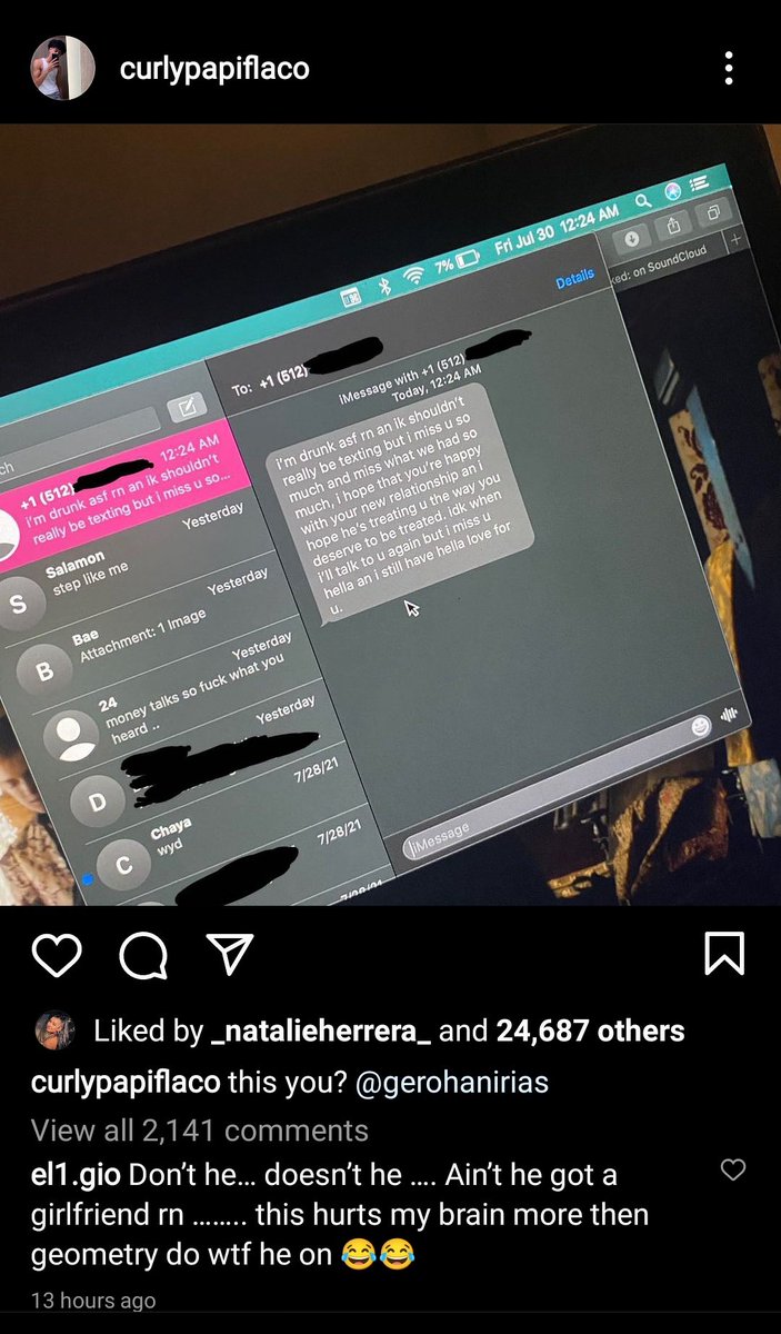 sannssaa's tweet photo. NATALIE LIKED ELI'S POST and Paeka has probably approached her regarding this before exposing Gero. Gero doesn't deserve these gorgeous ass women and no woman deserves an unfaithful jerk 😤😤😤 #paeka #gero #tiktok https://t.co/dvj0pdRO4L