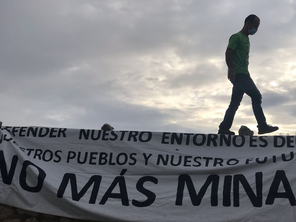 Ayuda a nuestra plataforma. Consigue tu camiseta #NoalaMinadeCañaveral #ExtremaduraSinMinas