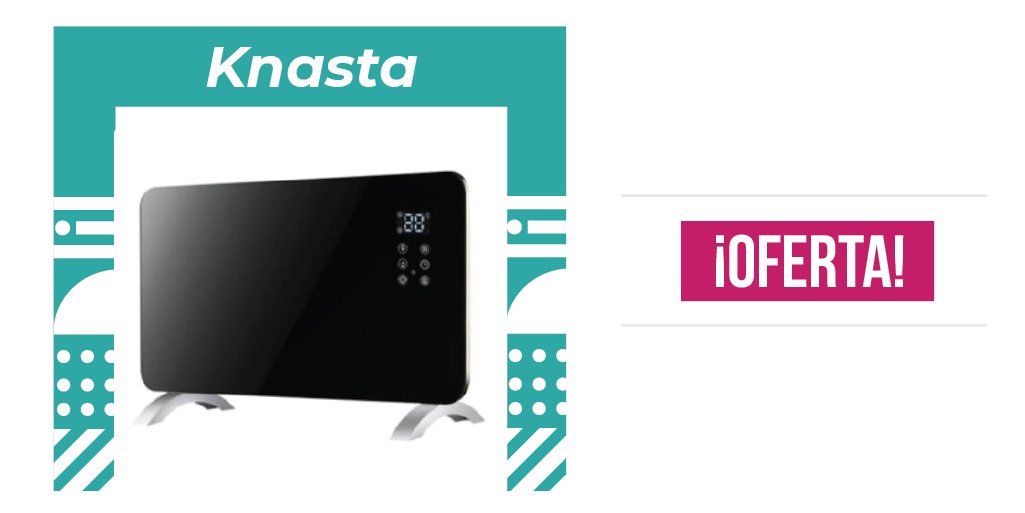 Knasta Chile Ofertas Reales on X: Para que no pasen tanto frío, panel de  vidrio Kpn-1500 $49.990. Es una estufa eléctrica por si acaso 👍  https://t.co/utI9u85PXE https://t.co/eGvY3QCF0p / X