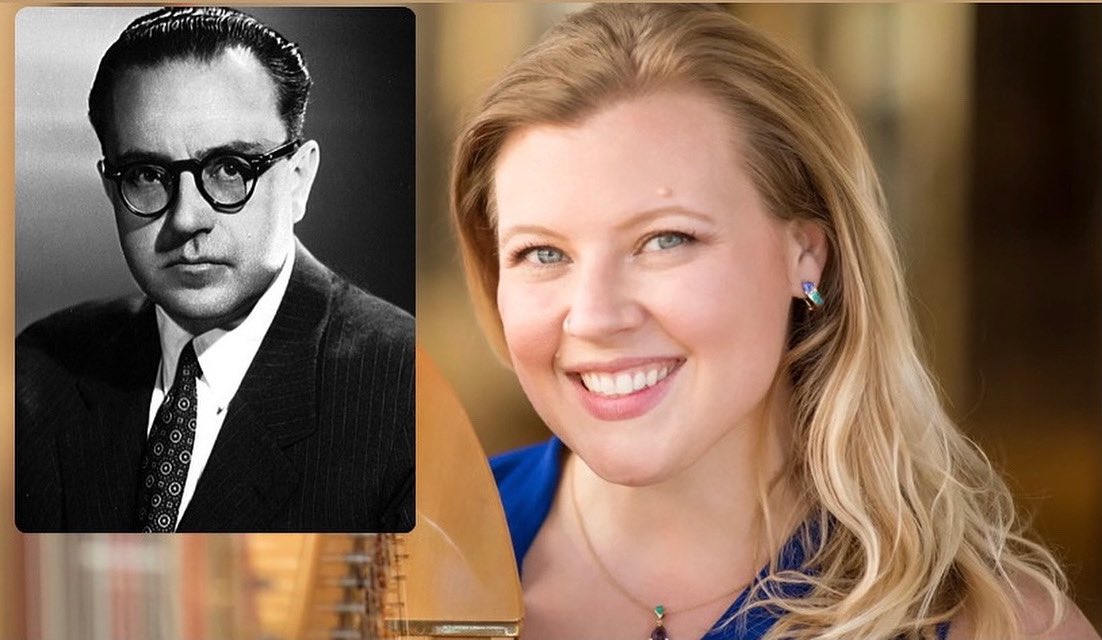 CamelliaSO's tweet photo. On Saturday, April 30th, 2022, we will be joined by the incredible harpist Meredith Clark to play Alberto Ginastera’s Harp Concerto! Check out our Facebook or Instagram to learn more about Meredith Clark and Ginastera’s harp concerto. And visit our website to get your tickets! https://t.co/AR6m82YLTG