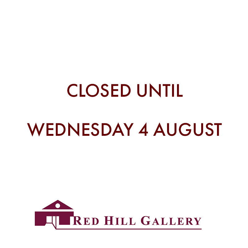 In light of the newly introduced COVID-19 three day lockdown in Queensland, our gallery will be closed until 10am Wednesday 4 August.
˙
Meanwhile, exhibition pieces and our entire collection of work are available to view and purchase online.
˙
Stay safe everyone!