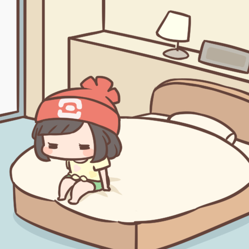 カフェ Pixivに おやすみ を投稿しました ベッドあるある T Co Lfezokjnih T Co Cqup5dhms8 Twitter