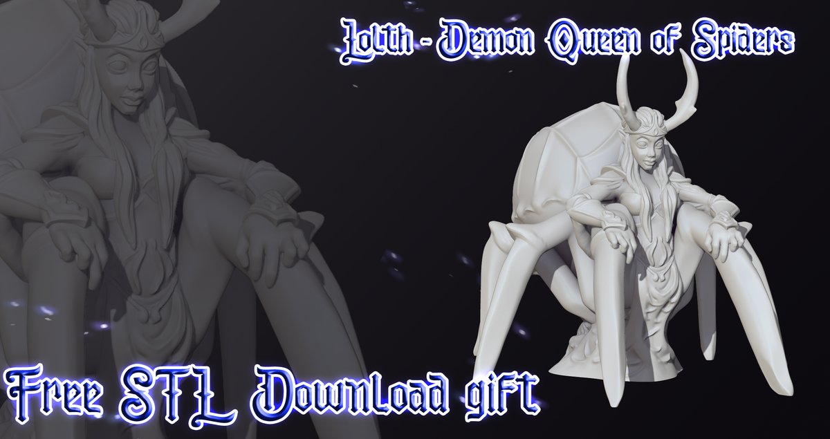 TalkWargaming's tweet image. Tomb Guardians Kickstarter
Exclusive Free STL
Check out the Kickstarter to download the free STL of Loth Demon Queen of Spiders.
900% Funded
200 + backers
$0.00 $9.99 kickstarter.com/projects/tombg….