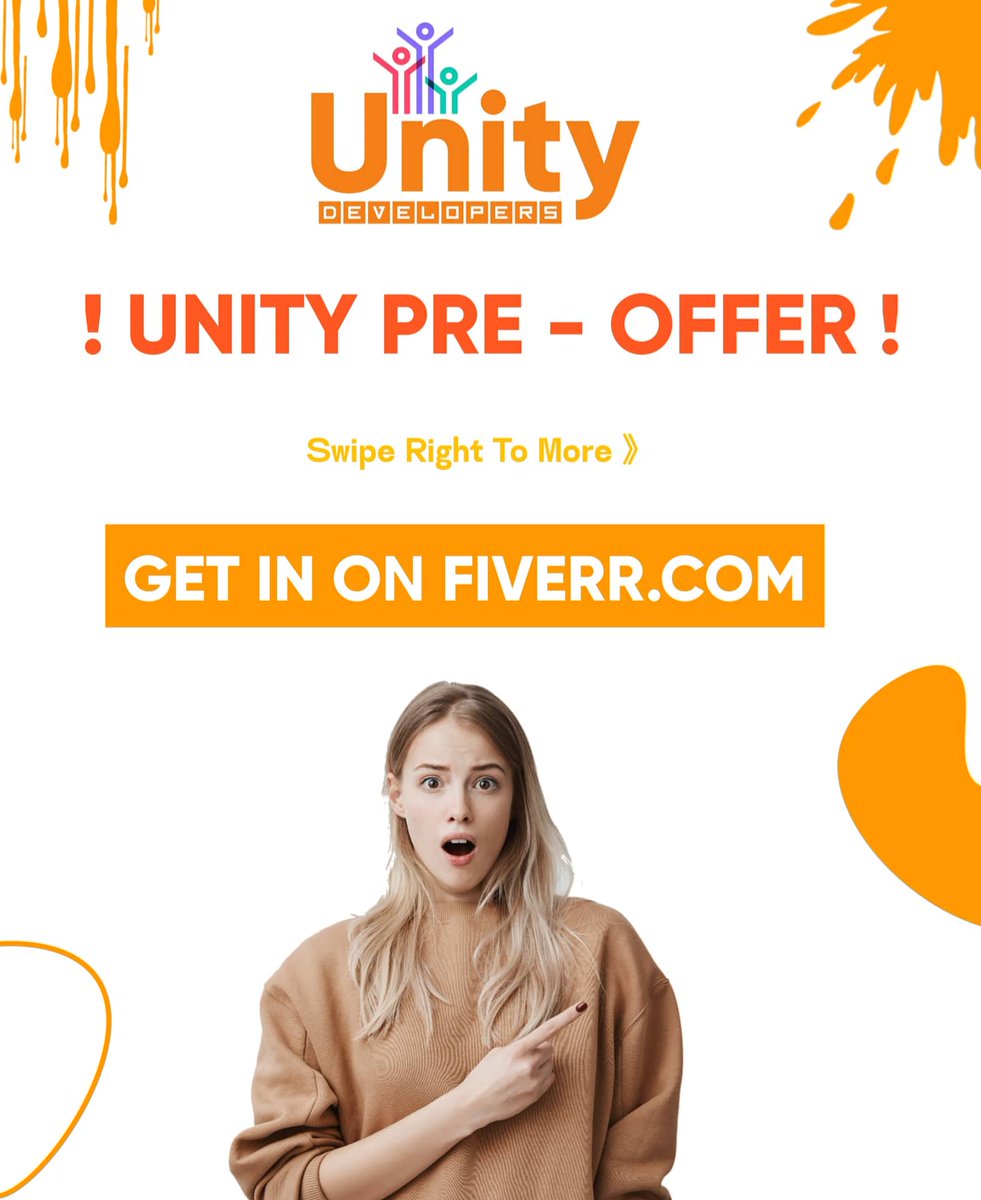 UnityDevlopers's tweet image. Friendship Day Special Sale
@UnityDevlopers @fiverr 
#FriendshipDay 
fiverr.com/s2/ad6cde3549