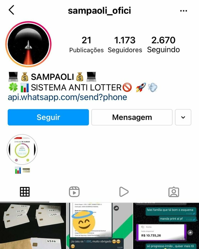 portedearmaja's tweet image. E páginas assim o Instagram não derruba, vendendo cartão de crédito, descaradamente cometendo um crime.
.
.
🔞CONTEÚDOS MAIS PESADOS NO GRUPO DO TELEGRAM, link na BIO &amp;gt; ift.tt/35B8ipH .🔞
.
================================
•  Nossas Páginas•
• @portedearmaja.rese…
