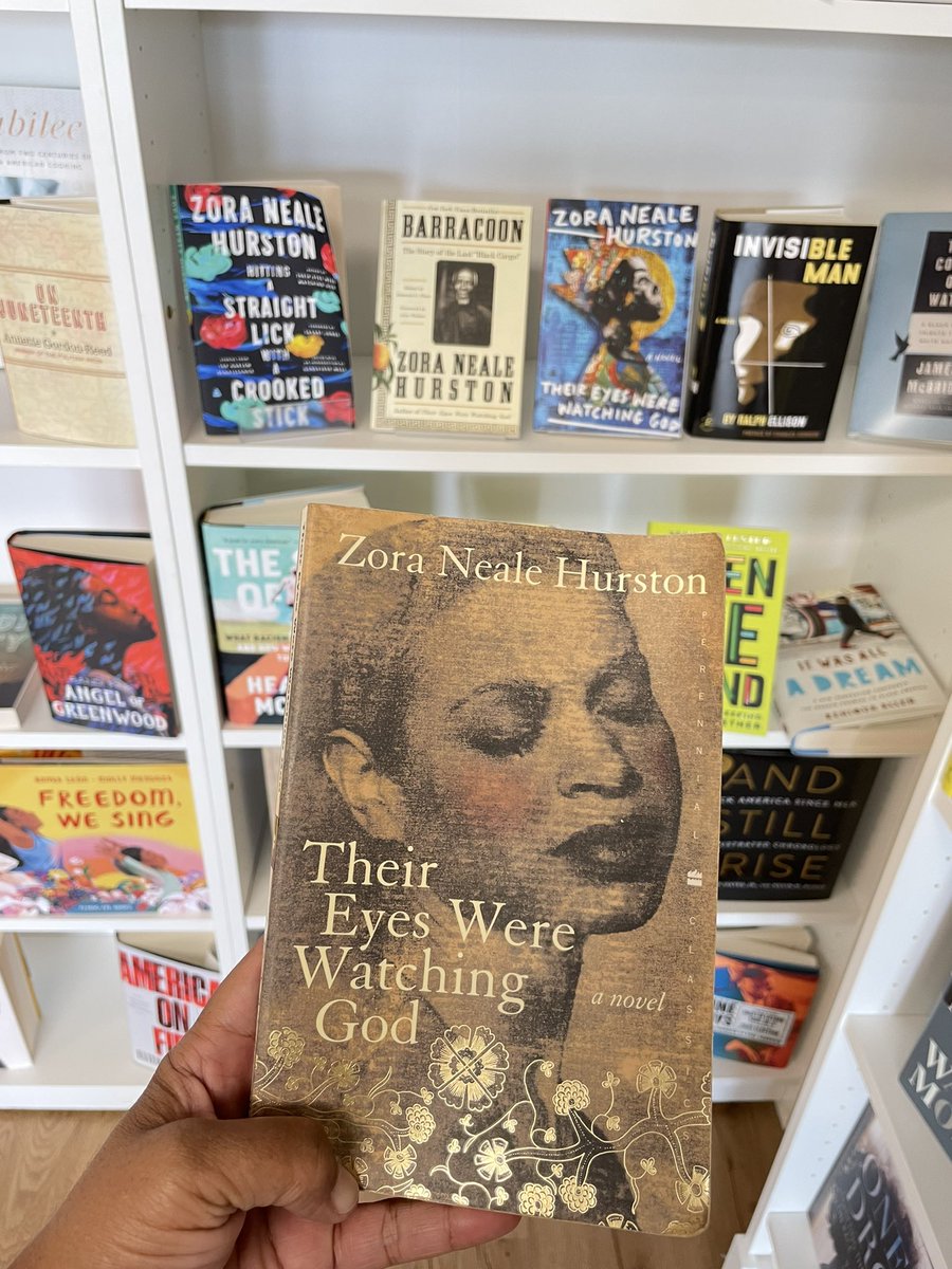 Last night I went through an old box of all my son’s football trophies and I found one of my favorite books from my 20’s! I’m so excited I found it I’m going to reread it!  #booknerd🤓 #longlostbook 📚 #zoranealehurston ❤️ #theireyeswerewatchinggod #favoritebook #BlackOwned