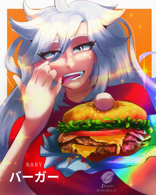 ハンバーガーのtwitterイラスト検索結果