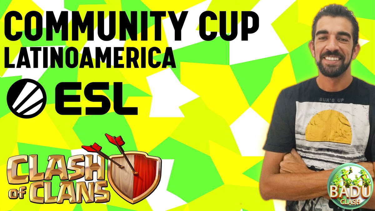 BaduClash's tweet photo. 🏆ESL LATAM🏆 @ESLlatam
📆HOJE
⏰20:00 🇧🇷
📺https://t.co/6vm8PjpskW
@BrothersBrTeam #ngtgold https://t.co/tsFV7wbOYS