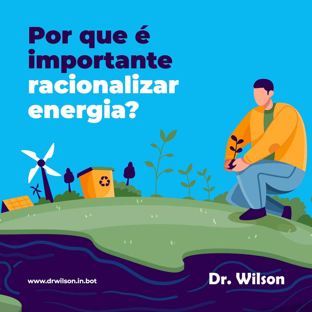 BotDrWilson's tweet photo. Ao racionalizar energia consumida dentro da sua casa, você economiza, preservando o meio ambiente e promovendo uma distribuição adequada da energia🔋

👉 Vamos conversar sobre formas práticas de racionalizar energia?💬

https://t.co/KYYH8xykVm

#drwilson #robodr #saude #ia https://t.co/XKpFgjpy3L