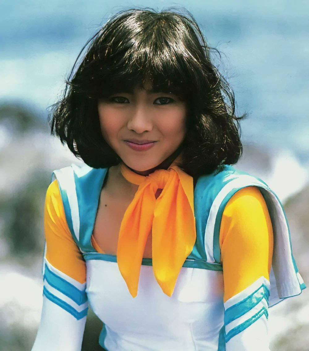 Sayaka Nagisa and Sara Tokimura. #Changeman #Flashman