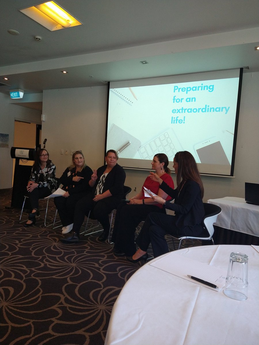 Panel time! The formidable team of Rose Gilmore, Lisa Lowe, Rebecca Ford-Mason and Beth Jobin, facilitated by Deb Workman