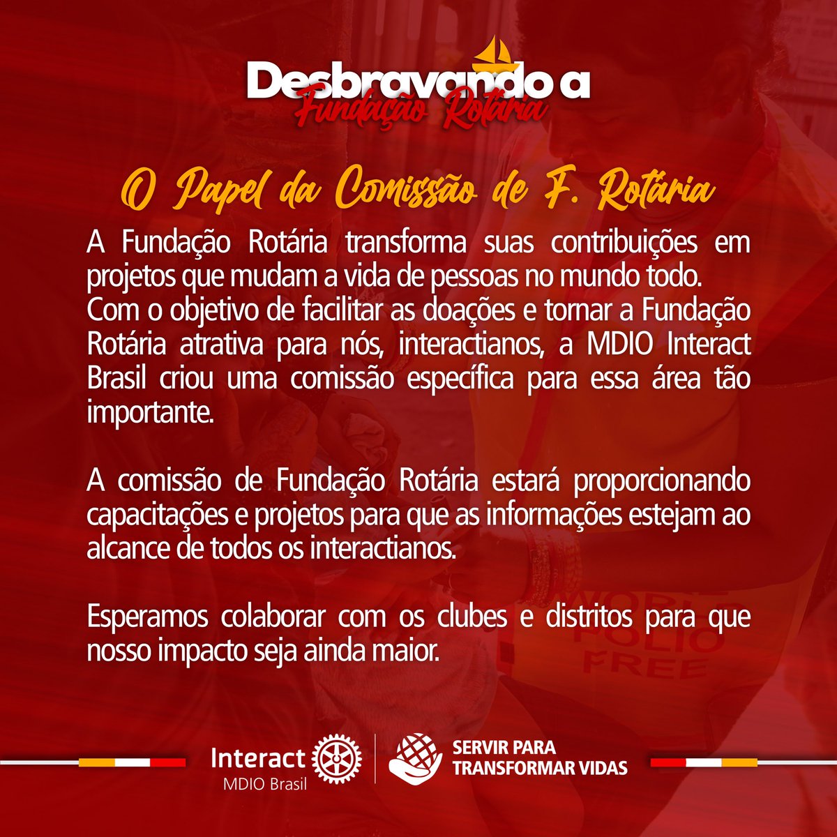 MDIOInteractBR's tweet image. Você sabe o que é Fundação Rotária?

Já que várias pessoas não sabem, a gente decidiu trazer esse post pra vocês e vamos continuar trazendo mensalmente pra que todos fiquem mais por dentro de como funciona a Família Rotária! Gostaram? 
Conta aqui pra gente o que vocês não sabiam