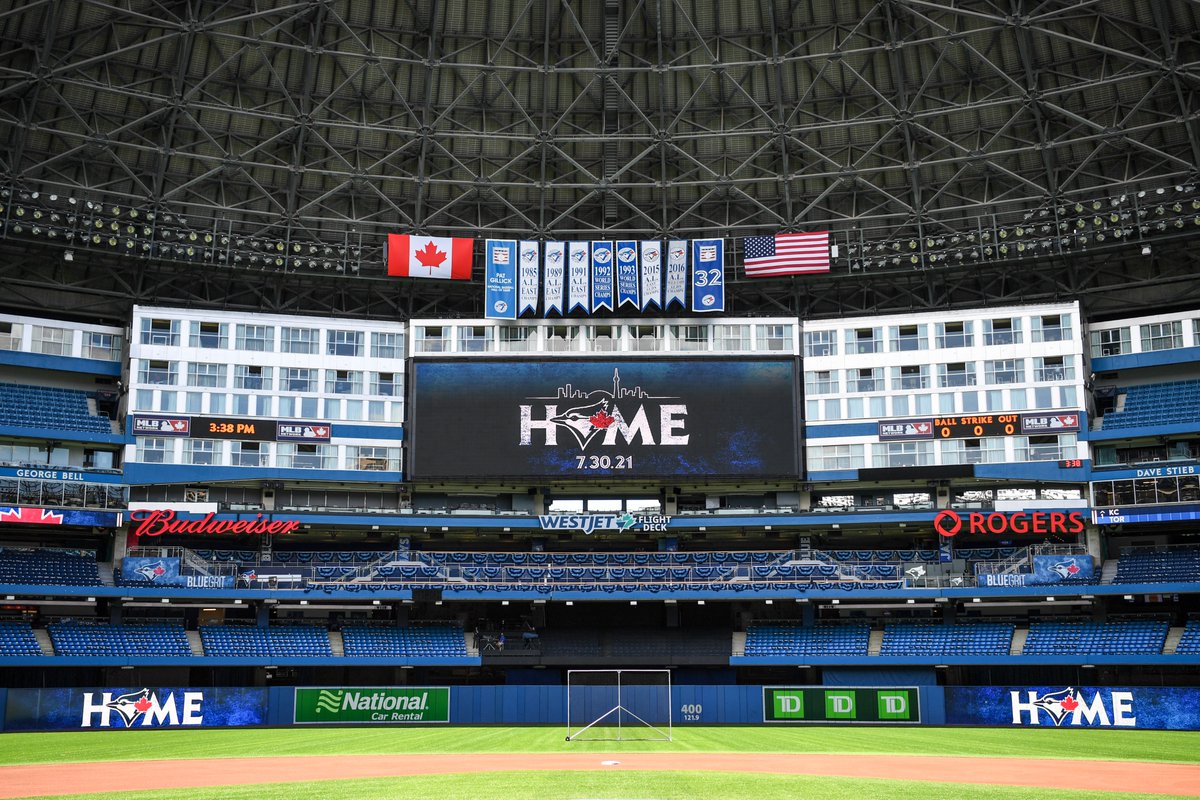 Toronto Blue Jays Our City Our Fans Our Home After 670 Days It S Time To Play Ball