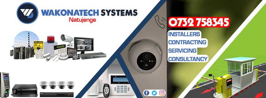 Wakonatech's tweet photo. We deal in Security Systems | Networking | System Automation | ICT Support | Alternative power supply | Access Control Systems|Automated Revenue Systems | Structured Cabling| Barrier Controls| UVVS Systems|
Contact us on 0732 758345 https://t.co/U176ZAfL0x