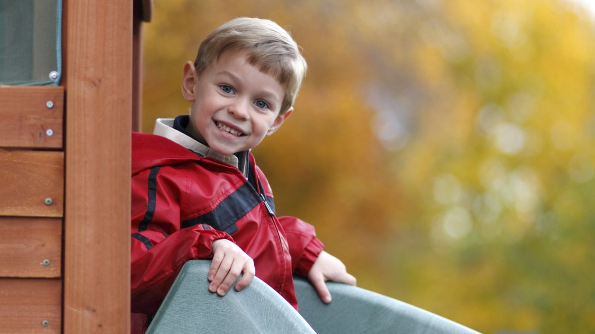 TheOnion's tweet image. Kid Figures He’ll Go Down Slide 35 More Times Then Call It A Day bit.ly/3xaR2mY