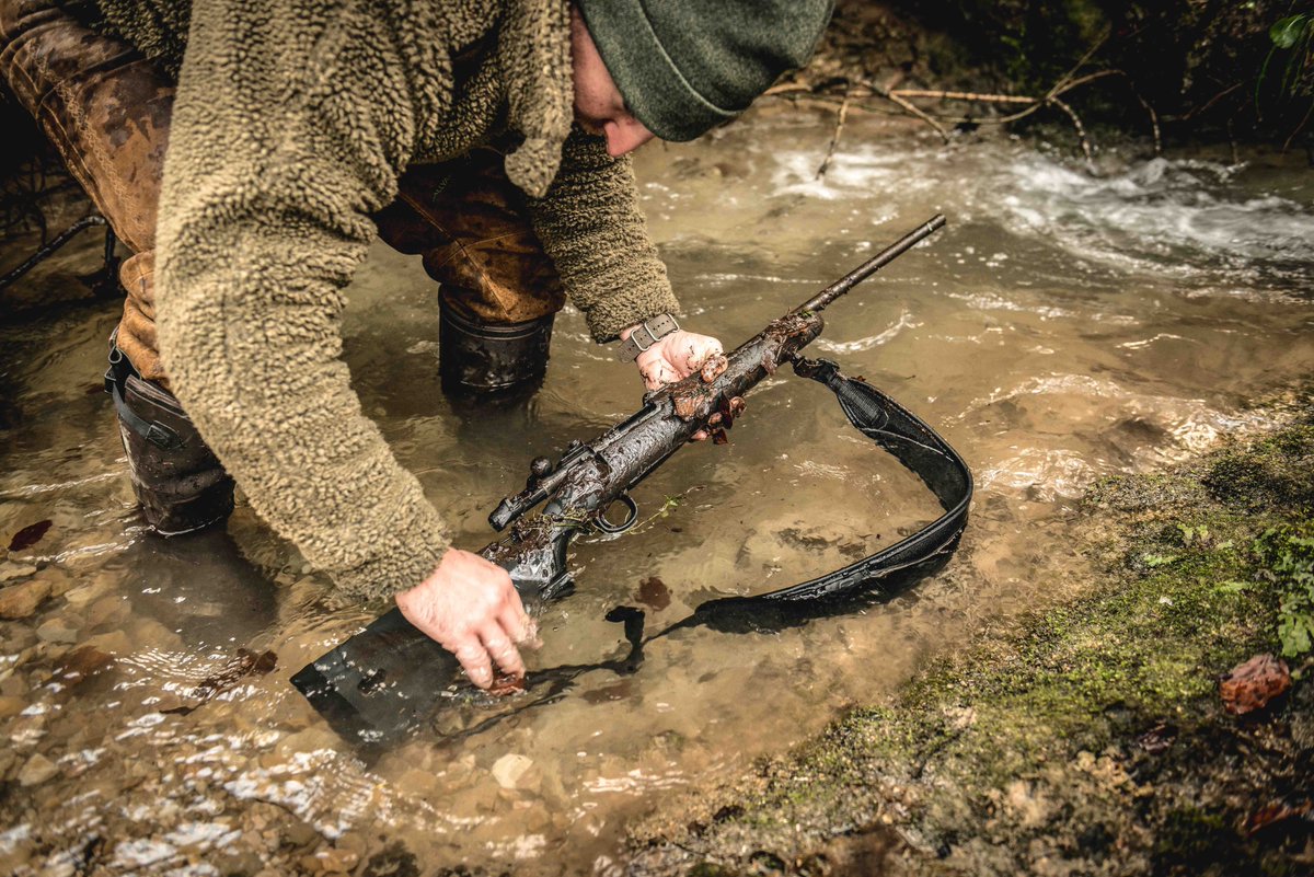 A quick rinse and then back to the hunt.

#mauserusa #mauserm18 #mauser #huntingrifle #hunters #gonehunting #happyhunting #huntinggear #rifle #huntingbuddy