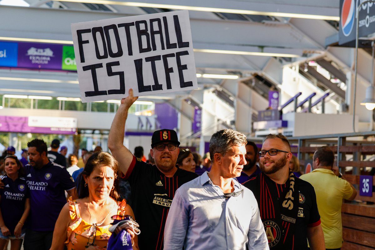 MLS's tweet image. Couldn't agree more. ⬇️

@OrlandoCitySC &amp;amp; @ATLUTD kick off shortly on ESPN &amp;amp; TSN!