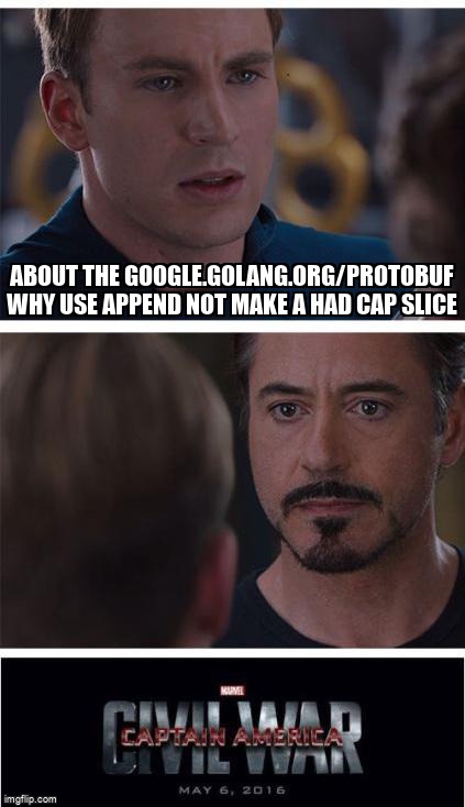 overflow_meme's tweet image. About the google.golang.org/protobuf why use append not make a had cap slice stackoverflow.com/questions/6852… #go #grpc #protocolbuffers