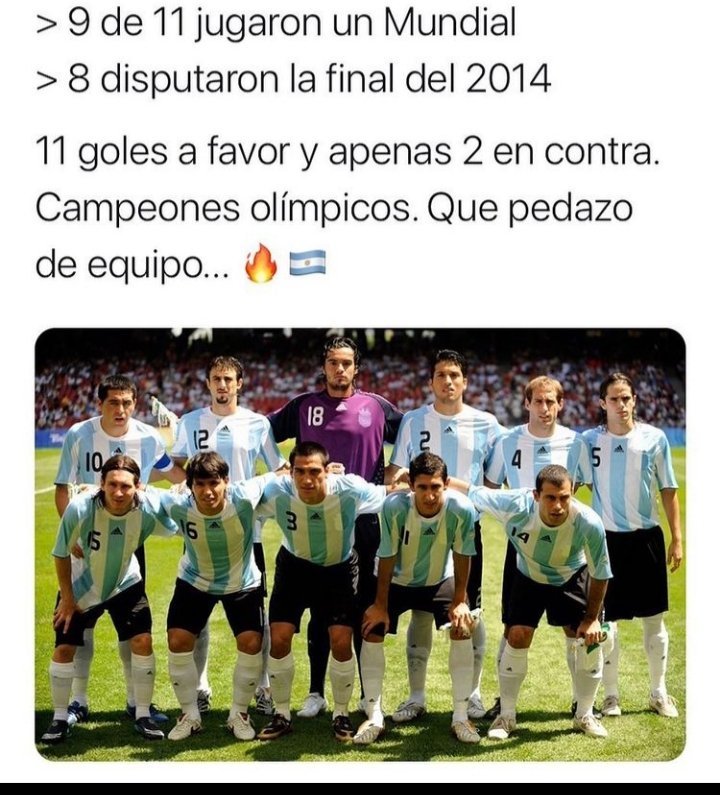 HumildeOpinio16's tweet photo. Cuando hablamos de proyectos tambien tenemos que tener en cuenta  , hay una diferencia abismal a este equipo al presentado en estos #JuegosOlimpicos https://t.co/tNBOriK7B8