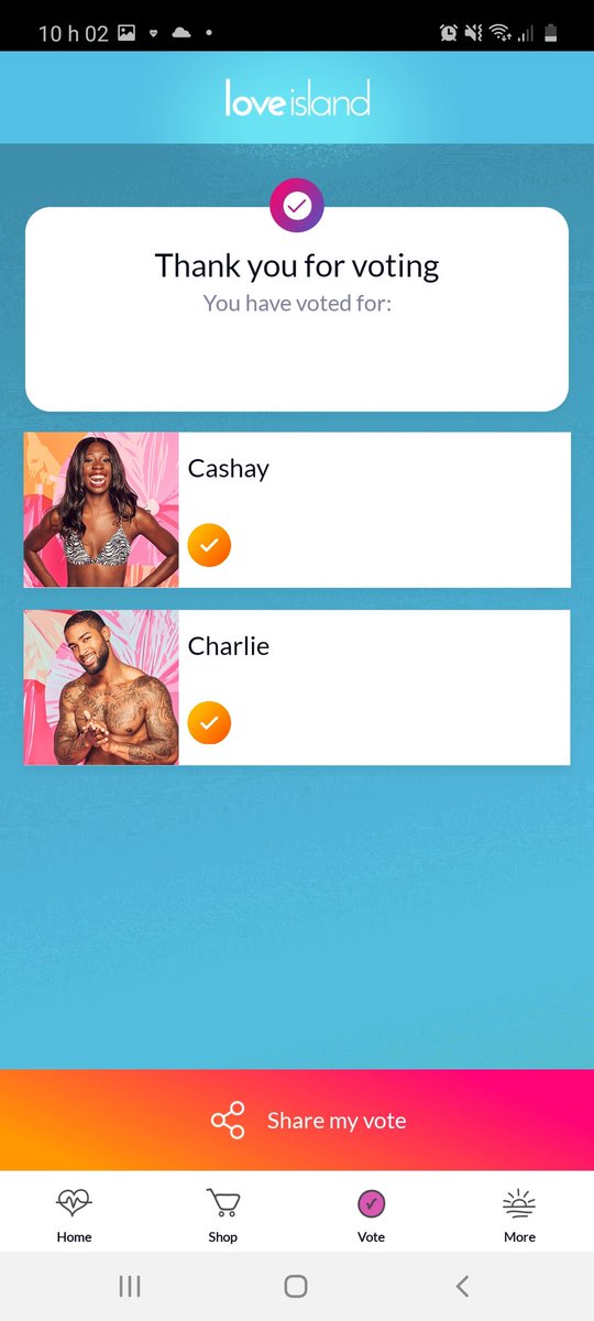 mania12395's tweet photo. Votee #LoveIslandUSA https://t.co/ja8qKpb9bm